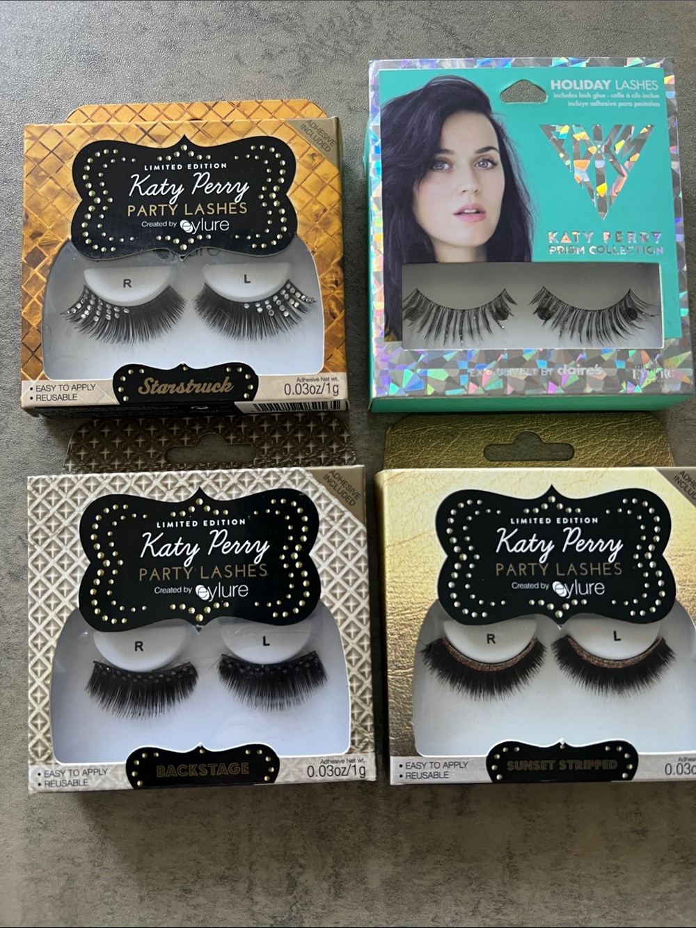 Katy Perry Collections Party Lashes Set — Black & Gold Accents